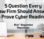 Law Firm Cybersecurity Readiness